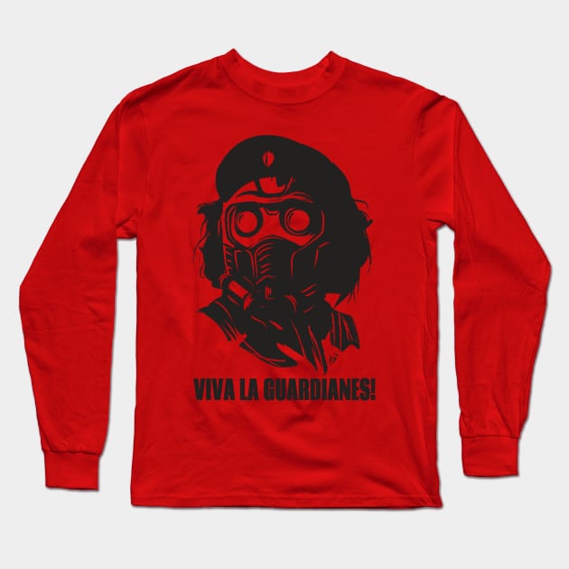 Viva La Starlord Long Sleeve T-Shirt by Piercek25